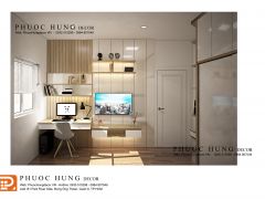 Những thiết kế bàn làm việc trong phòng ngủ đẹp không rời mắt