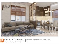 Tủ bếp chữ L gỗ công nghiệp