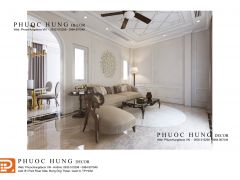 Một số điều cần biết khi thiết kế phòng khách phong cách tân cổ điển